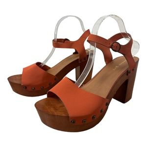 Madden Girl wooden sandals size 11